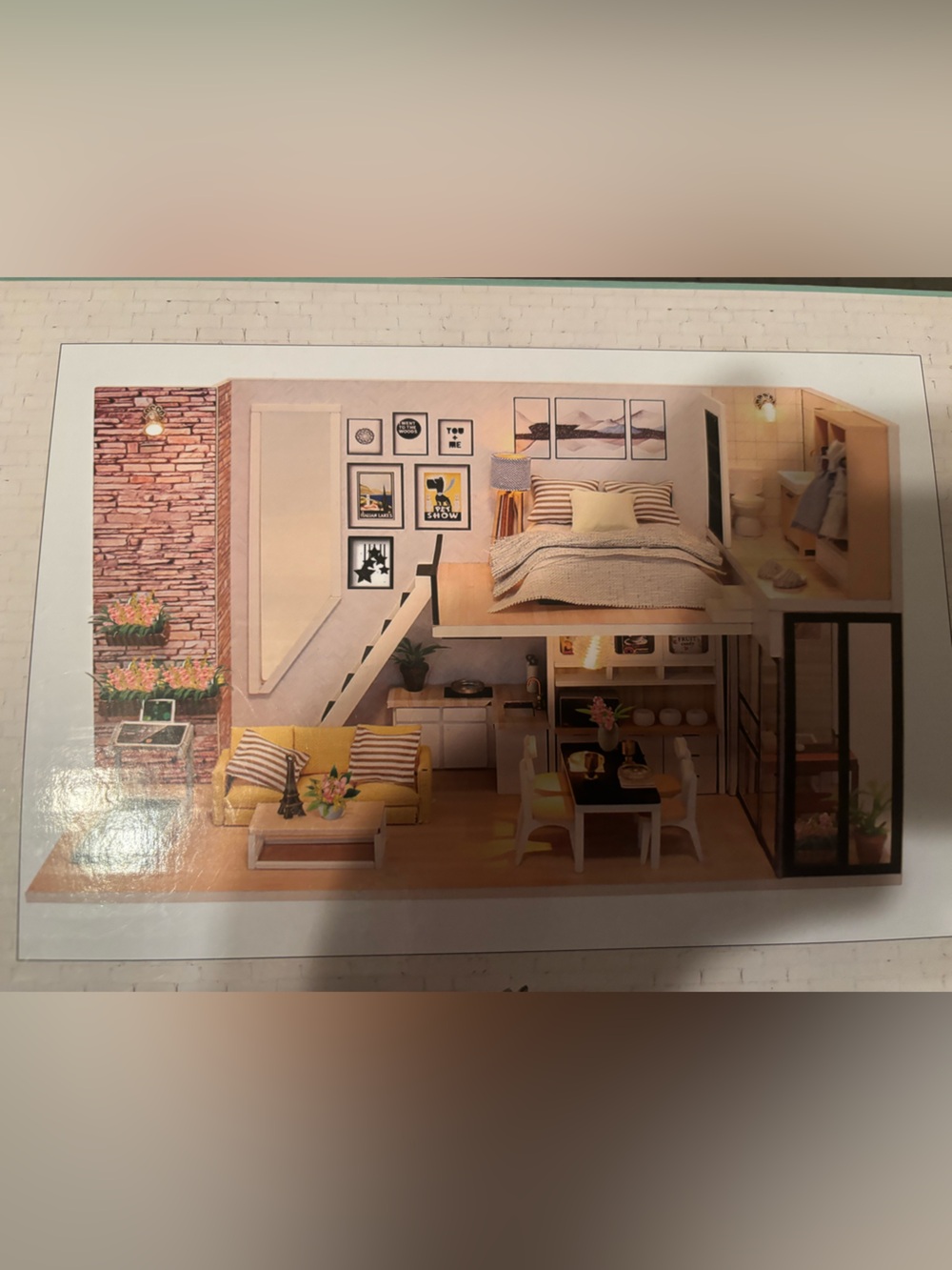 DIY Miniature Dollhouse Dreamer's Loft